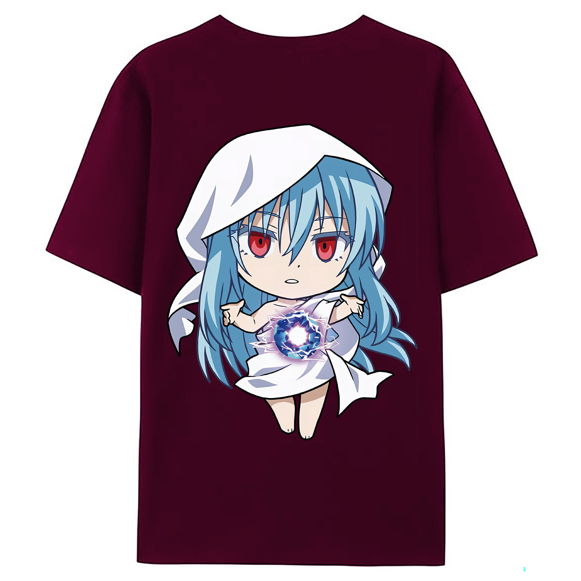 （画像用） 転スラ Regarding Reincarnated to Slime レディース半袖Tシャツ(バックプリント)